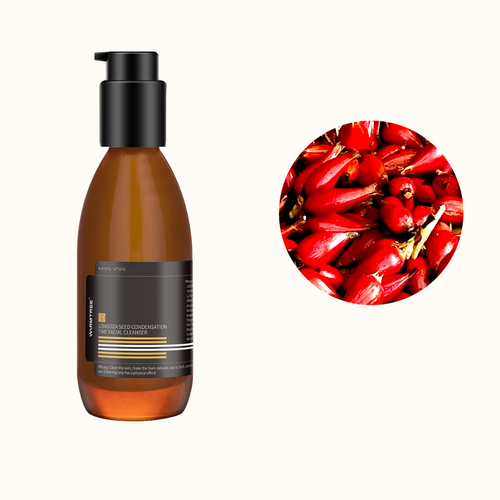 Amino Acid Facial Cleanser – No Fragrance,Harsh Additives with Longoza Seed & Frankincense Anti-Dullness & Barrier Repair