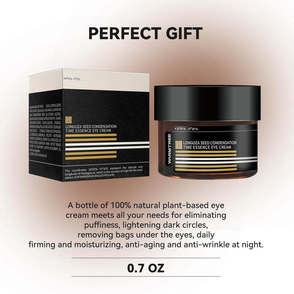 Under Eye Cream – Dark Circle & Wrinkle Reducer with Frankincense & Chamomile